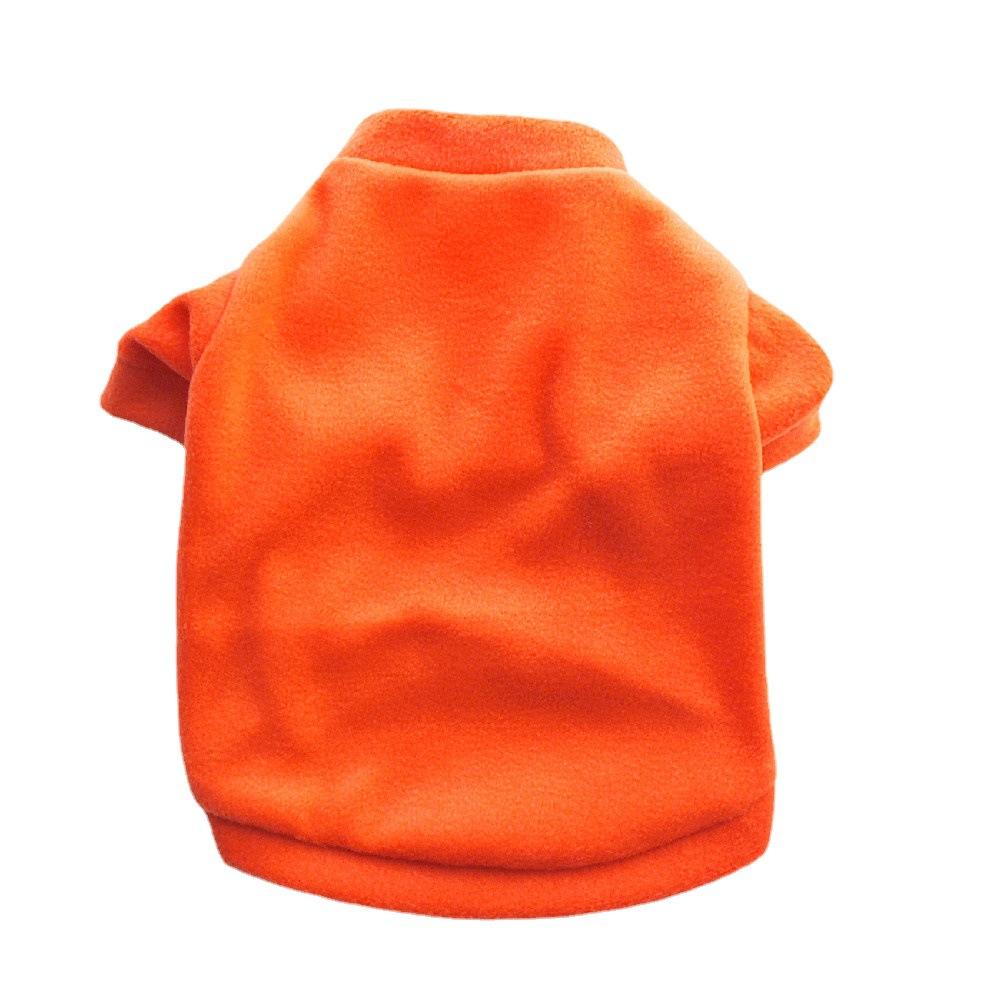 Флисовая теплая толстовка для домашних собак, мягкая и удобная одежда для щенков из тонкого флиса