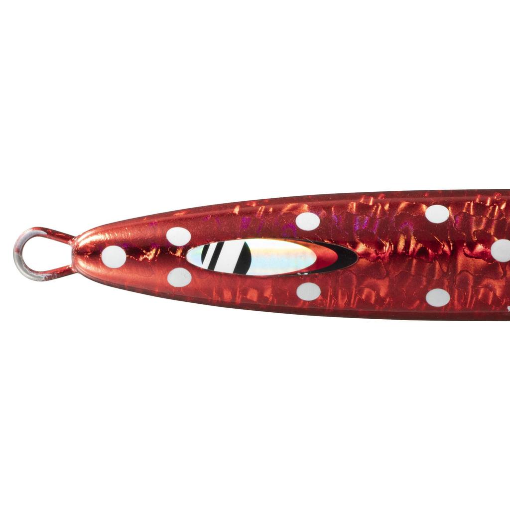 Major Craft Metal Jig Para Vertical Long JPVLS Jig, Throw, 400g, Red,