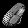 Men's Women's Couple Lover Elastic Alloy Quartz Analog Wrist Watch Fashion Gift