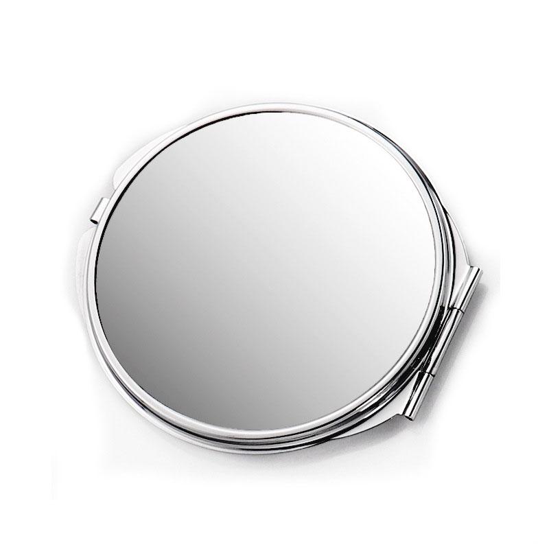 Customized Blank Metal Makeup Compact Mirror Sublimation Printed Pocket Mirror