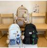 Модный рюкзак большой вместимости в корейском стиле для студенток – Легкий и идеально подходит для школы или путешествий