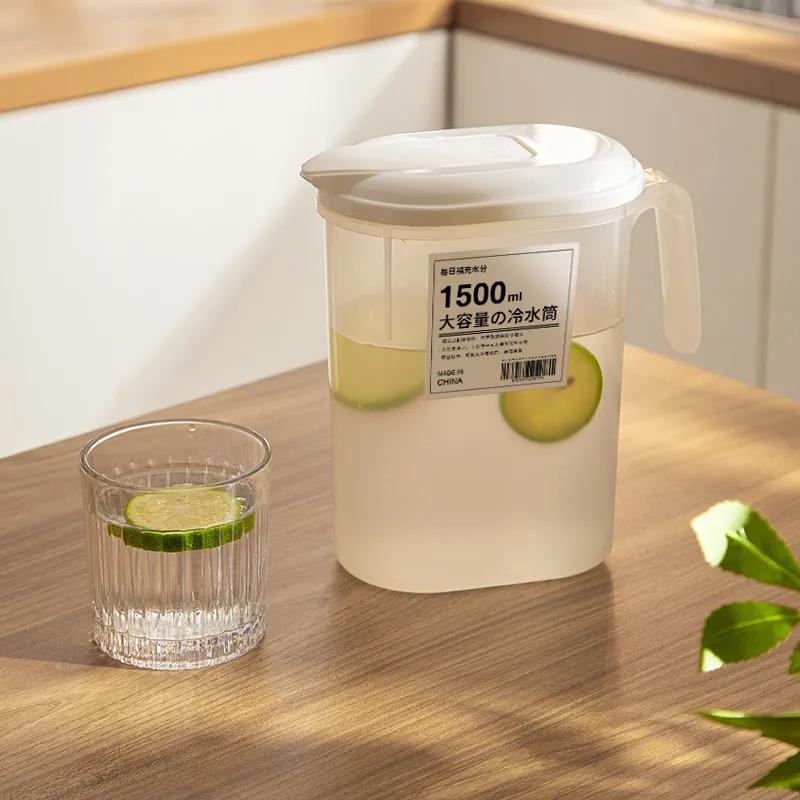 Cool Water Kettle Large-capacity Refrigerator Household Water Pot Anti-fall High Temperature Resistant Teapot Juice Drink Lemon Fruit Cup Pitcher Jug
