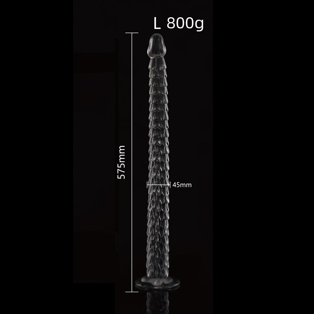 Глубокий прозрачный драконий кнут дилдо женский климакс мастурбатор устройство мягкий хризантема анальный массаж стимулирующие секс игрушки