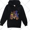 FNAF Boys Girls Hoodie Five Nights At Freddys Children's Spring Sweatshirt Cartoon Anime Comfortable Sweatshirts Birthday Gifts