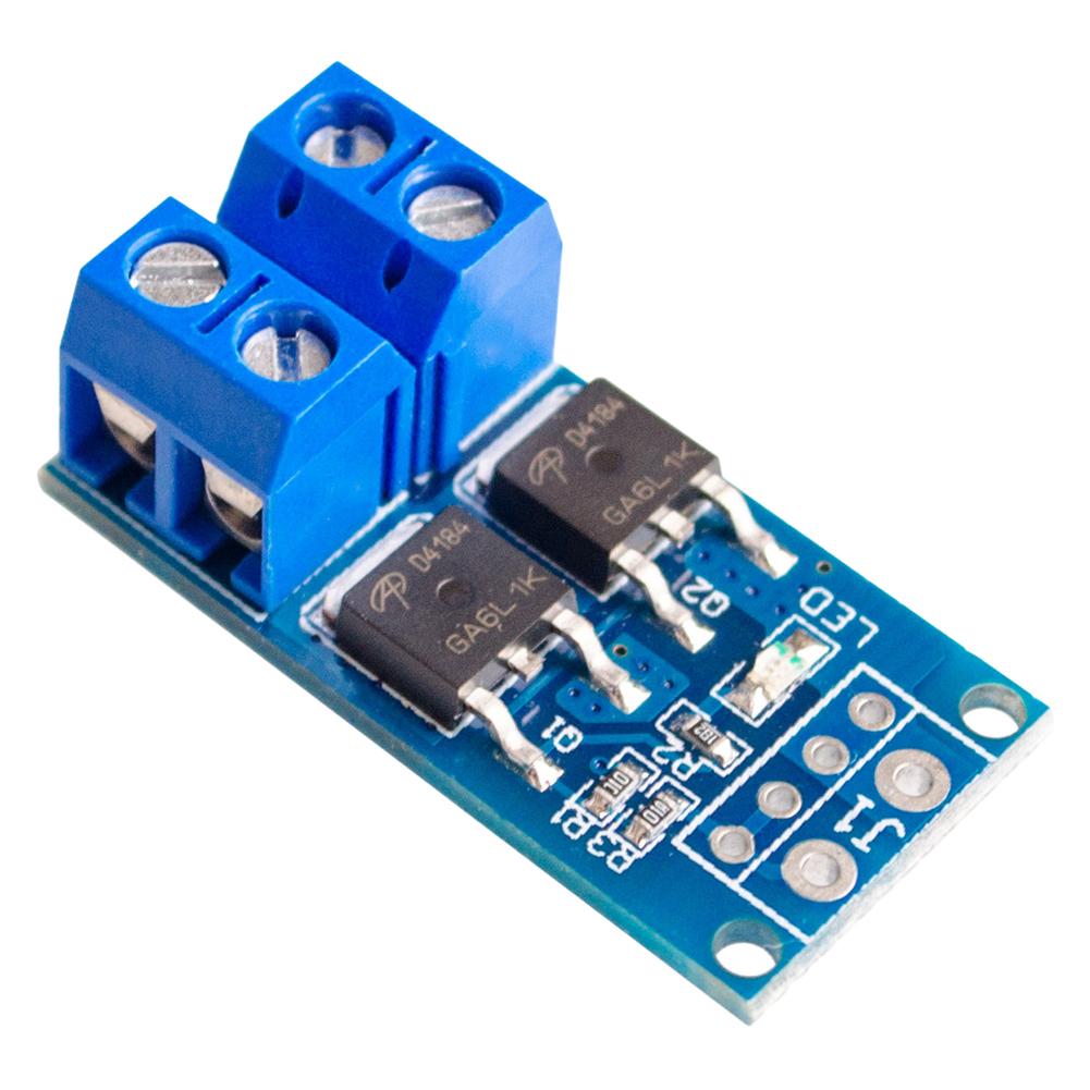 10-30Pcs PWM Adjustment Electronic Switch Control Board DC 5V-36V 400W MOSFET Switch Drive Module for Lamp Brightness Control