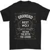 Fathers Day No 1 Grandad Man Myth Legend Unisex T-shirt