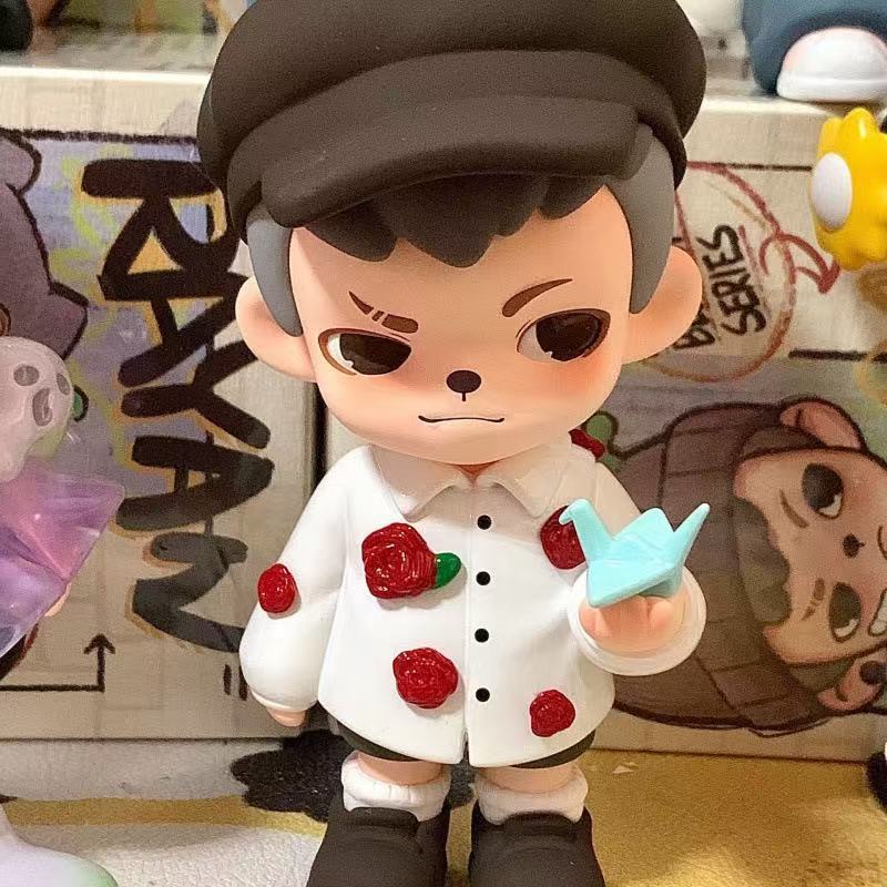 Третье поколение blind box серии Rayan All Things Growth TNTSPACE Young Time Брат 3-го поколения модная игрушечная фигурка