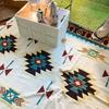 WTEMPO Various Sizes Bohemian Style Blankets Camping Table Cloth Ethnic Style Blanket Sofa Blanket Advanced Tent Cold-proof Blanket