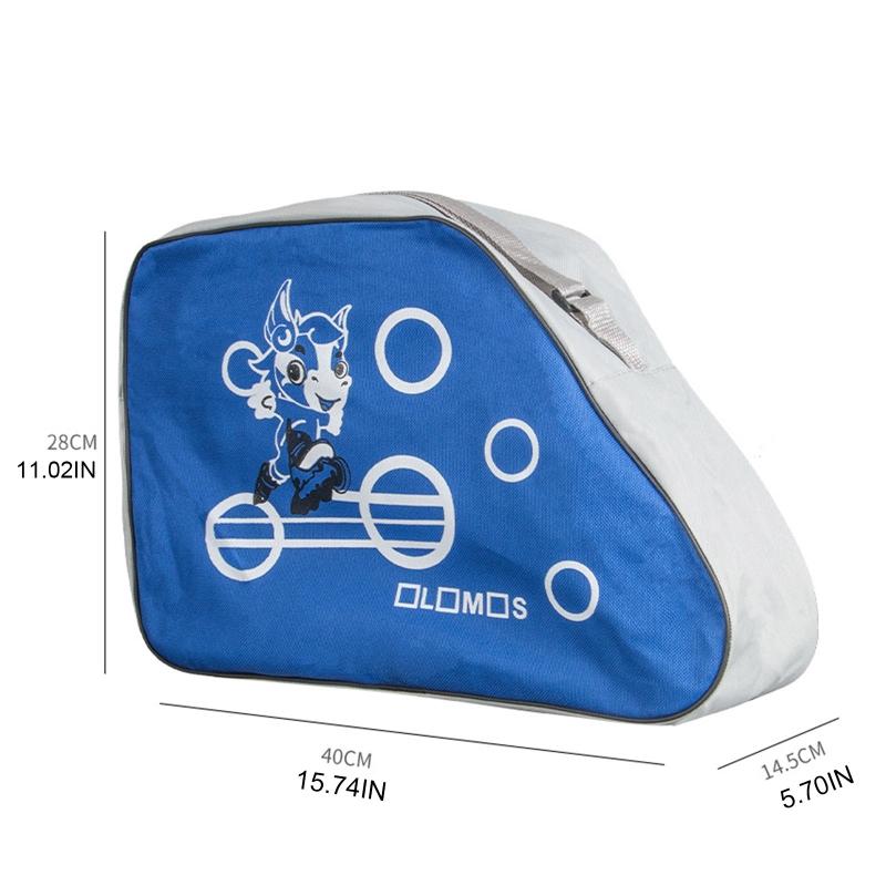 Коллекция обуви для скейтбординга Водонепроницаемая сумка для хранения роликовых коньков Сумка-портфель для коньков