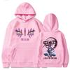 Demon Slayer Akaza Print Hoodie Men Women Japanese Anime Graphic Sweatshirt Streetwear Y2k Oversized Pullover Tracksuit Female Male Clothing