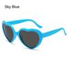 UV400 Protection Heart-Shaped Sunglasses Cosplay Beach Shades Cute Women's Accessories  for Women