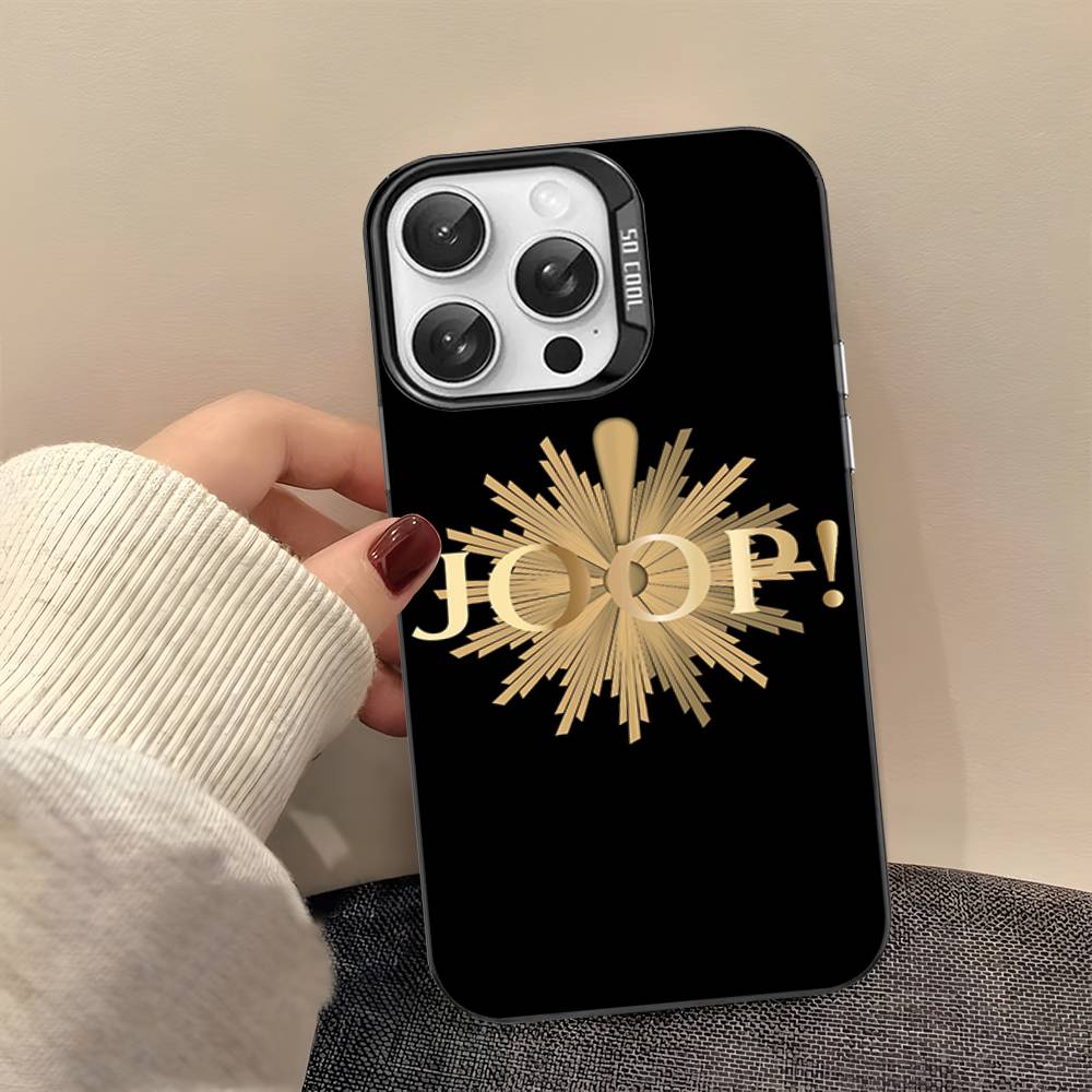 Модный бренд J-Joop Чехол для телефона для IPhone 17 16 15 14 13 12 11 Pro Max Plus Pro Цветной корпус