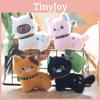 Mini Cat Cute Plush Keychain Backpack Charm Pp Cotton Stuffed Toy Gift Girls
