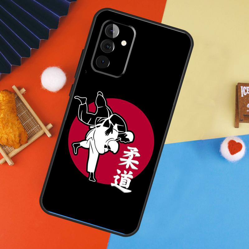 Чехол для Samsung Galaxy A54 A34 A14 A15 A35 A55 A52 A32 A12 A51 A71 A13 A23 A33 A53 с рисунком Дзюдо Тхэквондо Каратэ