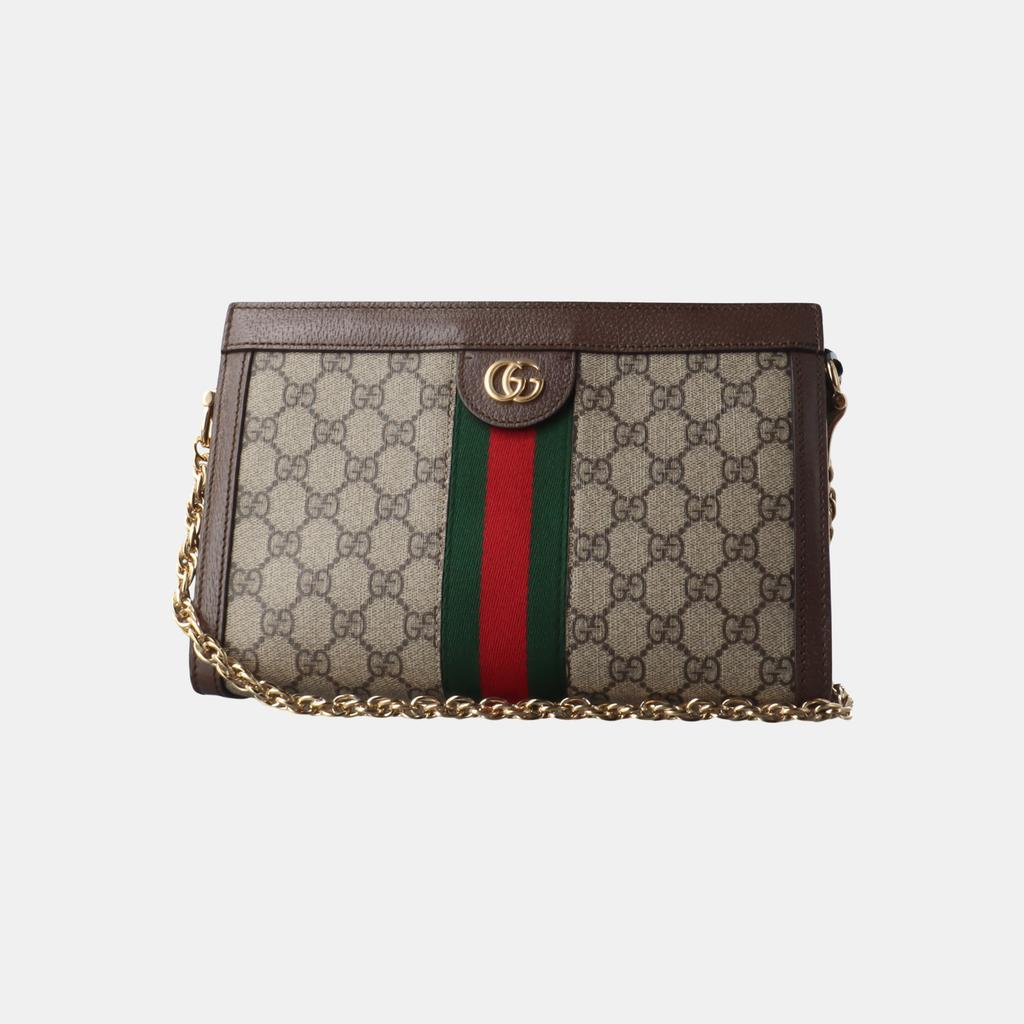 [Б/У] Маленькая сумка через плечо Gucci Ophidia 'GG Supreme' - Очень хорошее состояние #1XINCF1