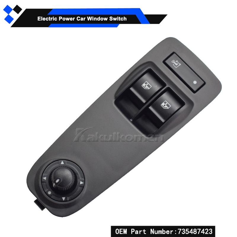Новый переключатель стеклоподъемника 735487423 для Citroen Relay Jumper Peugeot Boxer Fiat Ducato Doblo Vauxhall Combo 01354217180 6554XN
