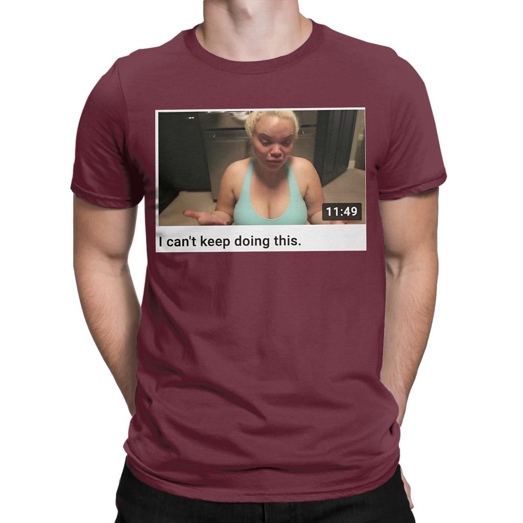 Тканевая футболка Trisha Paytas из чистого хлопка для унисекс, летняя, в стиле Y2k, забавная, дышащая, Харадзюку, с принтом, оверсайз