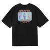 Milkfed Triple Ice Cream Wide Short Sleeve Size M Black Tee, (103252011022),