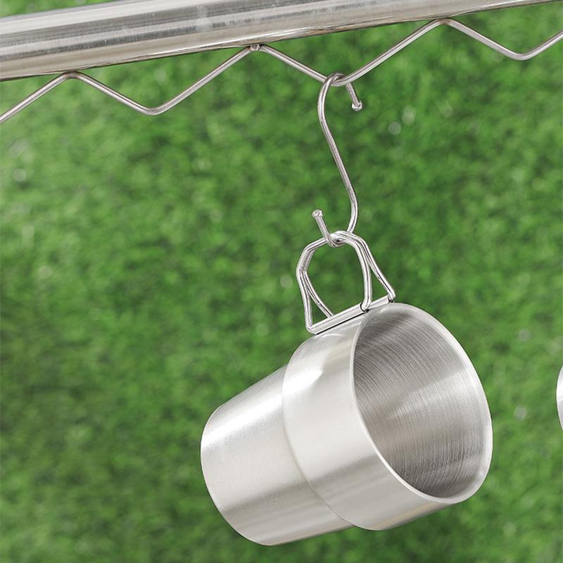 1 шт. чашка из нержавеющей стали, штабелируемая кофейная чашка, наружная посуда для питья, кружка для воды, пивная кружка, кружка для кемпинга, пикника, барбекю, походов