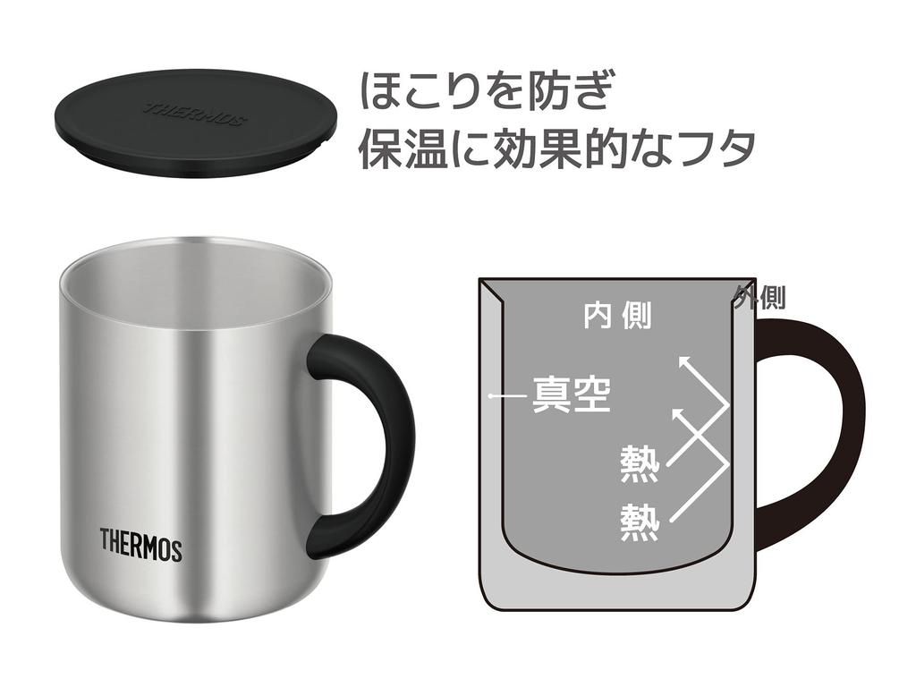 Термос Вакуумная Изолированная Кружка 280 мл Нержавеющая Сталь S JDG-280