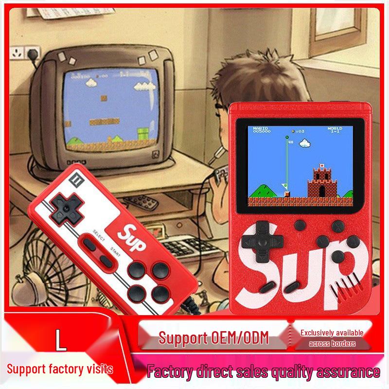 400-in-1 Handheld Retro Game Console - TikTok Style SUP Classic Color Edition