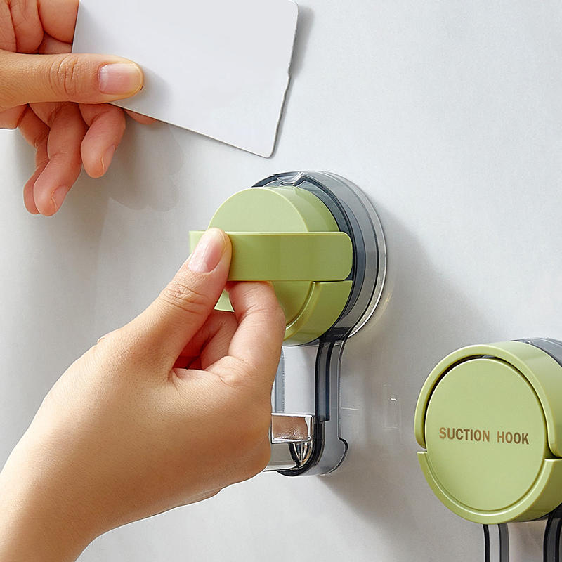 1PCS Suction Cup Hook Reusable Stronge Vacuum Bathroom Hooks Waterproof Towel Rack Clothes Hanger Accessor
