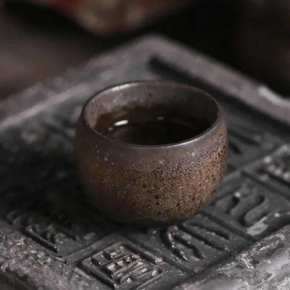 Чашка-мастер в древнем стиле, японская кофейная кружка, бытовая каменная чайная чашка, послеполуденный чай