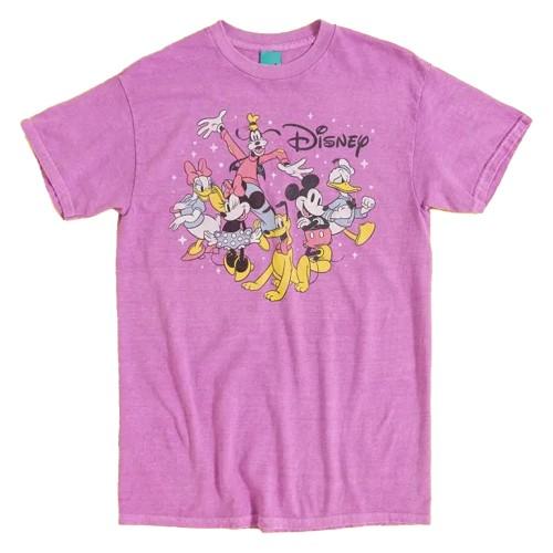 Mickey Mouse & Friends Unisex Adult Vintage Wash T-Shirt