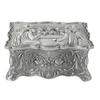 Vintage Jewelry Box Colorfast Prevent Scratching Soft Velvet Zinc Alloy Decorative Treasure Trinket