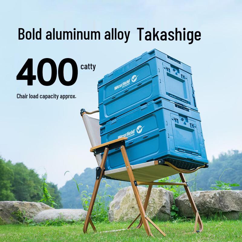 ZISIZ Portable Aluminum Folding Camping Chair