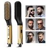 Professional Hair Comb Brush Beard Straightener Multifunctional Hair Straightening Comb Hair Curler Fast Heating Styling Tools