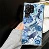 Чехол Ocean Starfish Sea Turtle Shark для Samsung Galaxy S25 S24 S23 S22 Ultra Мягкая накладка на телефон S25 Edge S21 Plus S20 FE S10 + Bl