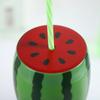 Бутылка для воды с клубникой и ананасом, мультяшный фрукт, фруктовая чашка, подарочная соломенная чашка, лето