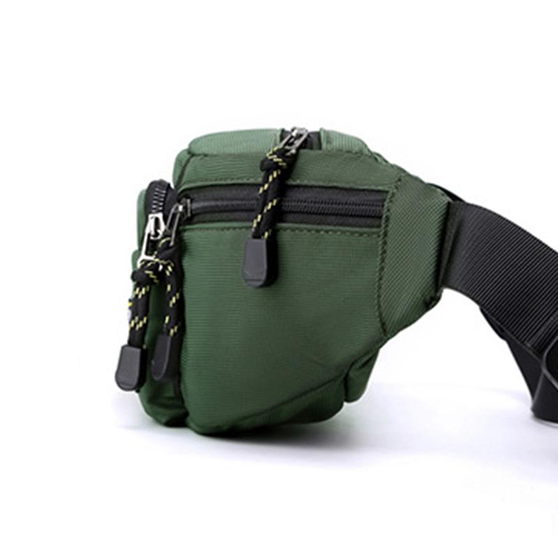 Мужская поясная поясная сумка на ремне, нагрудная сумка, дорожная сумка с несколькими карманами в стиле милитари, модная мужская нейлоновая сумка для денег, кошелек, сумки на пояс