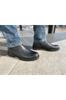 Men's Fashion Genuine Leather Flat Heeled Booties Furry Thermo Sole Boots Non-Slip Keeps Warm Water Resistant Ata Boots Shoes