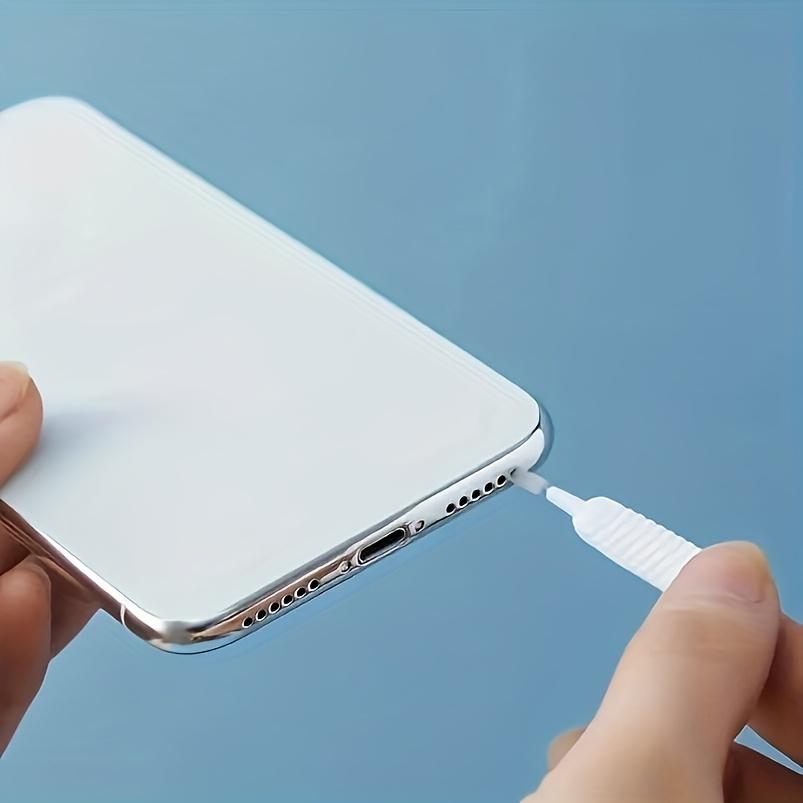 Набор из 10 многофункциональных чистящих щеток, набор инструментов для удаления пыли для разъемов телефона, динамиков и отверстий душа, пластиковый материал, без электричества