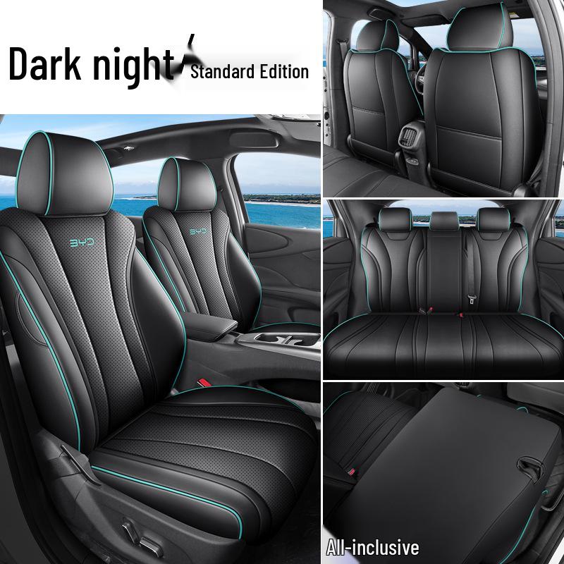 BYD 2025 Dolphin Интеллектуальный чехол на сиденье для вождения: Дышащий, Перфорированный, Всесезонный, Подушка с полным охватом