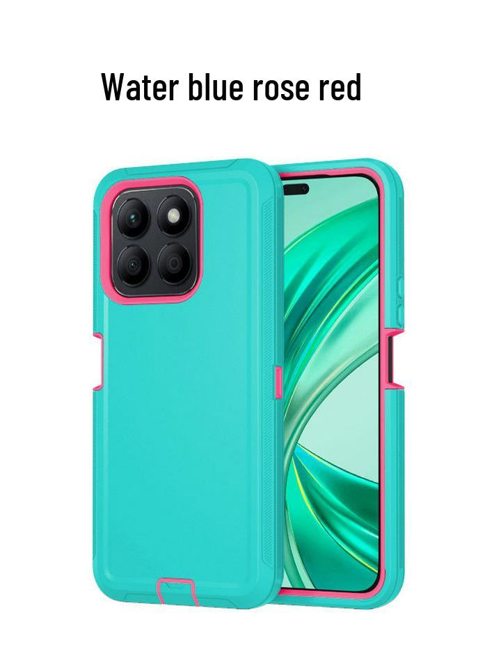 Защитный чехол-книжка 3-в-1 для Honor X8B/X8A 4G, противоударный