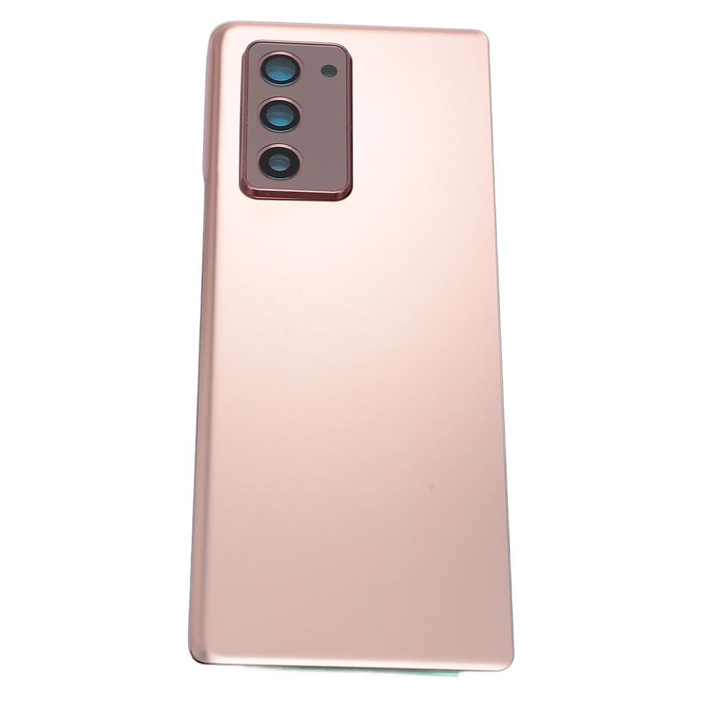 Phone Back Cover Replacement for Galaxy Z Fold2 5G F916 Pre Installed Camera Lens Glass Rear Cover