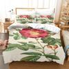 3D День святого Валентина цветы домашний комплект постельного белья пара пододеяльник наволочка простыня/двуспальная кровать 2/3 шт. полноразмерное украшение для спальни