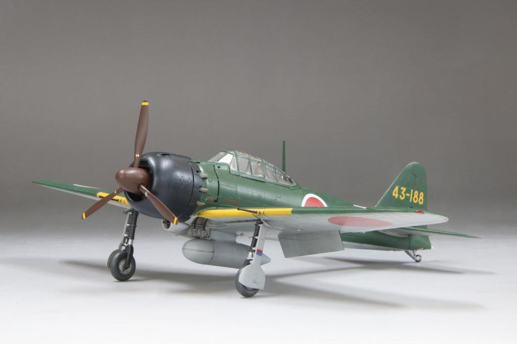 Fine Molds Scale Imperial Japanese Navy Zero Fighter Type 52 Model A Plastic Model FZ03 1/48 (Mitsubishi) (Airplane)