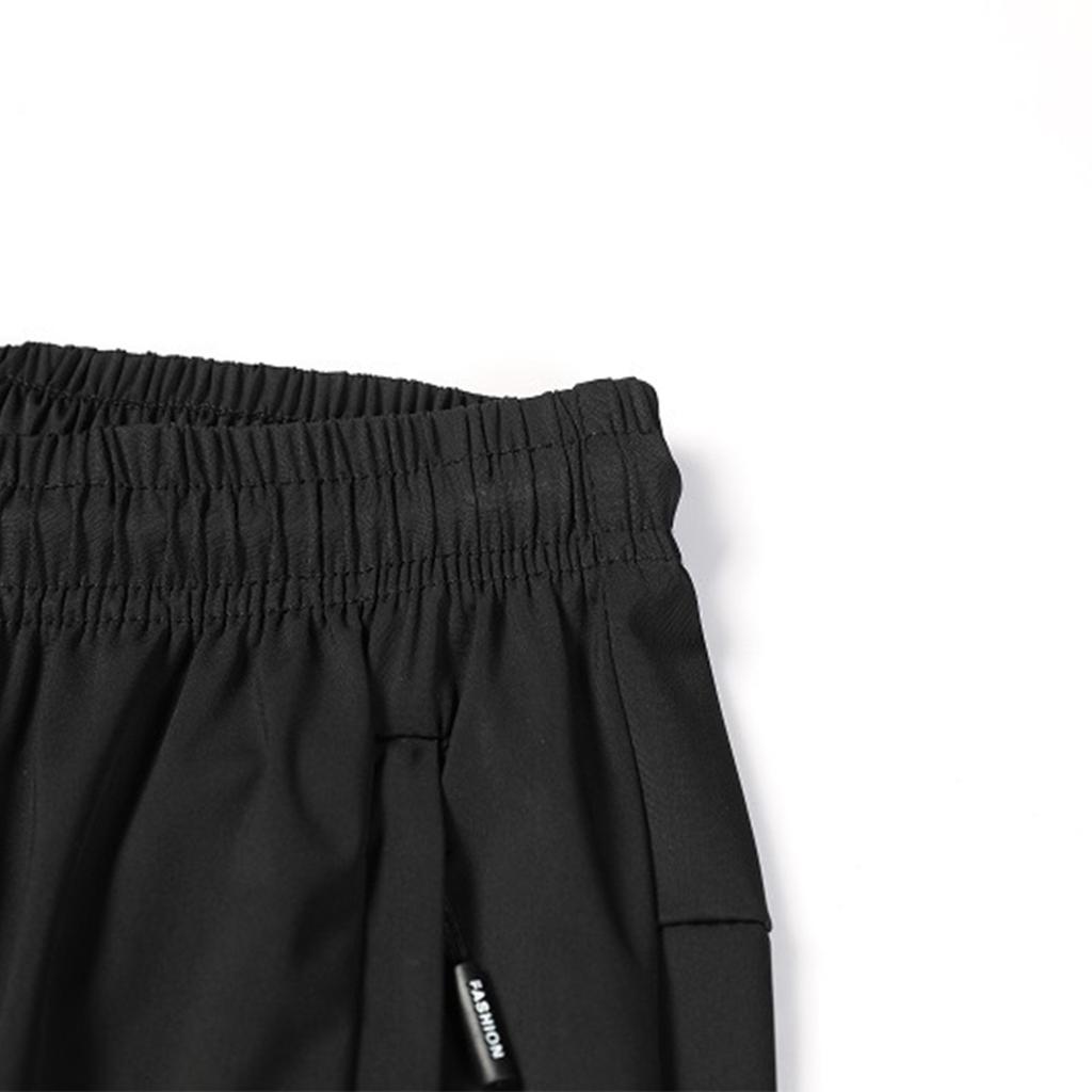 Повседневные спортивные брюки мужские свободные длинные вставки фитнес бег тренировочные брюки