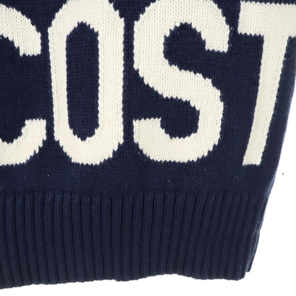Lacoste Вязаный свитер с длинным рукавом и круглым вырезом 40 Темно-синий Женский Б/у