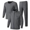 Men 3 Pieces Cotton Sportwear Suit Fitness Comfortable Tracksuit Sport Running Sets L -5xl