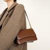 2025 Versatile Cowhide Crossbody Baguette: High-End Women's Shoulder and Underarm Bag