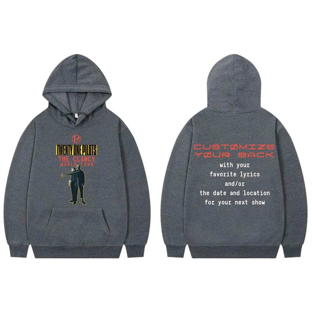 Twenty One Pilots The Clancy World Tour Худи Рок Хип