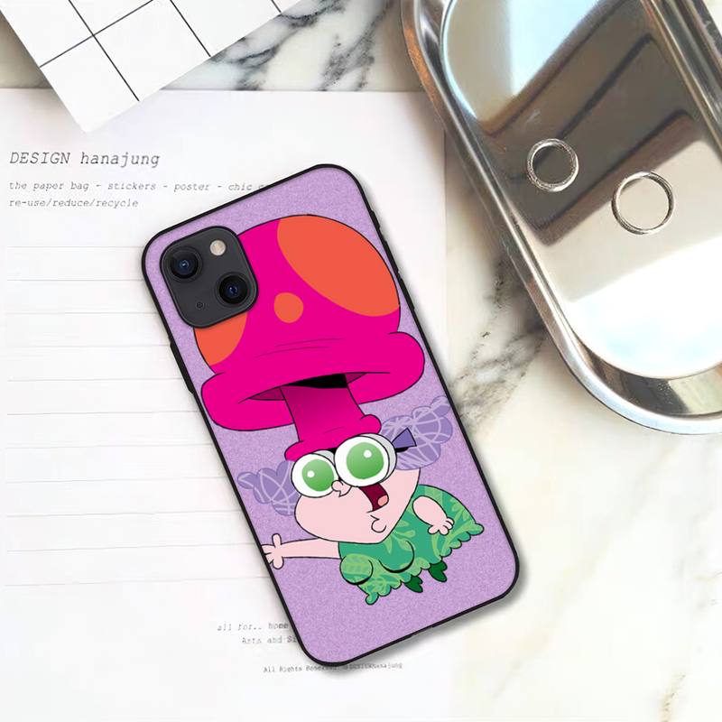 Милый мультяшный чехол для телефона с Чаудером для iPhone 11 12 Mini 13 14 15 Pro XS Max X Plus SE XR