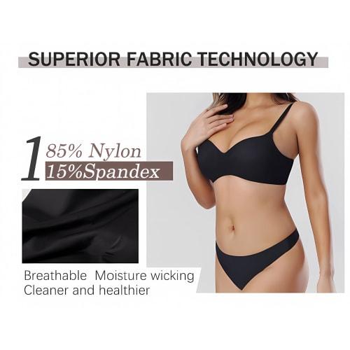 Raefill Women's Absorbent Sanitary Panties, T-Back, Yoga, 1 Piece, XS