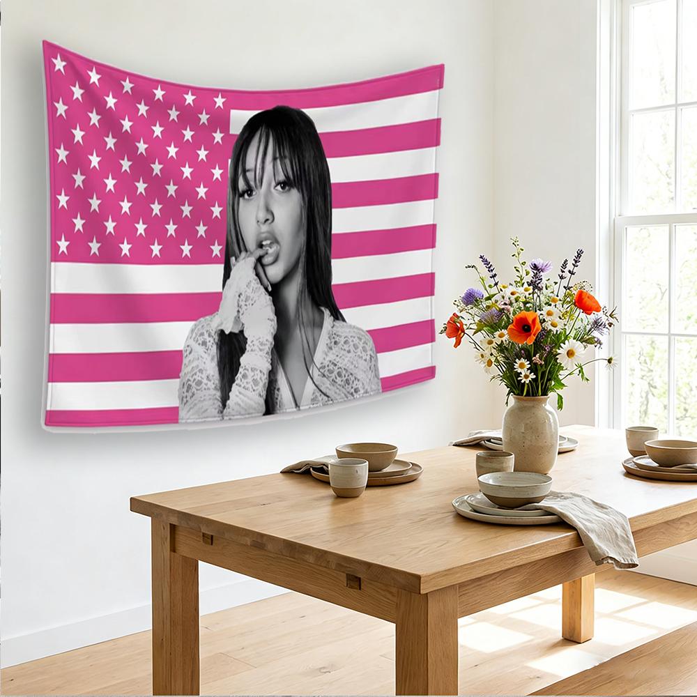 Розовый Пантер American Flag Banner Рекламное Украшение Гаражные Флаги для Спален Парикмахерской Гобелен Наружные Украшения