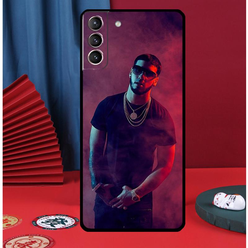 Чехол для телефона рэпера Anuel AA для Samsung Galaxy S25 Ultra S9 S10 S20 S21 FE S22 S23 Plus S24 Ultra Задняя крышка